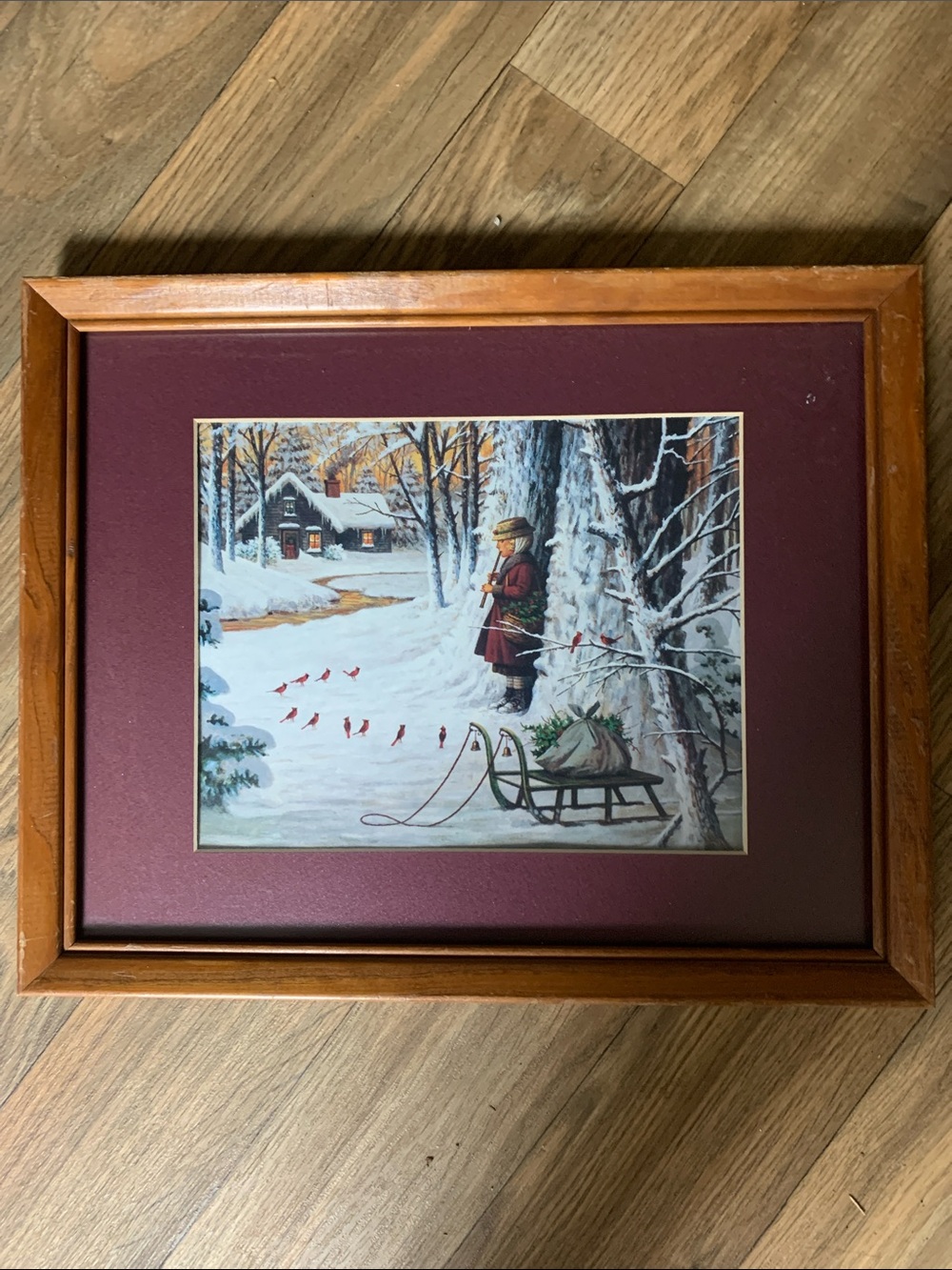 Christmas/Winter Framed Print